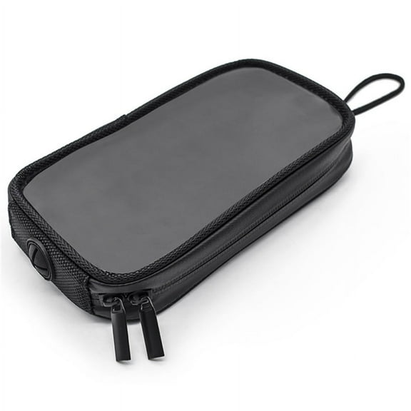 Fuluru Black Magnetic Motorcycle Phone Case Tank Bag Waterproof For for Yamaha Kawasaki Suzuki With Metal Gas Tank