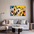thumbnail image 5 of Abstract Art Modern Decorative Painting Face Framed Canvas Poster Bedroom Decor Sports Landscape Office Room Decor Gift,Frame-style,20x30inch(50x75cm), 5 of 8