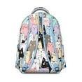 thumbnail image 3 of "Adorable Cat Pattern Backpack - Great Gift for Students, Lightweight School Bookbag for College & Work, Waterproof with Pockets", 3 of 6