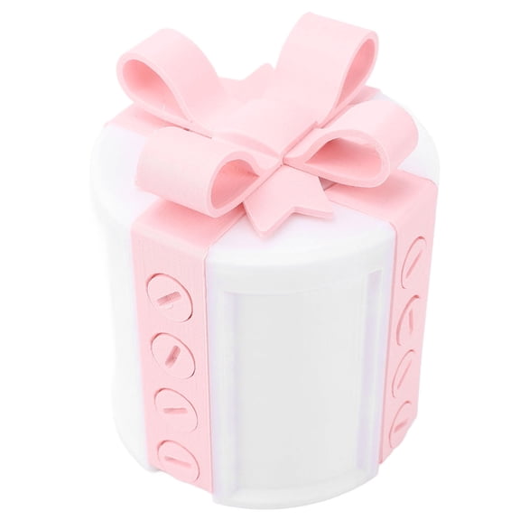 YAHHU 3D Printed Prank Present Box ā ScrewāLock Surprise Gift for Xmas, Birthday & Holiday Fun