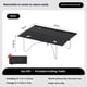 thumbnail image 2 of Mesa de camping plegable ultraligera, se monta en segundos, mesa compacta de aluminio para mochileros en la playa., 2 of 5