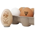thumbnail image 1 of Made with Love Heart Egg Chicken Rubber Stamp - Small 3/4 Inch, 1 of 7