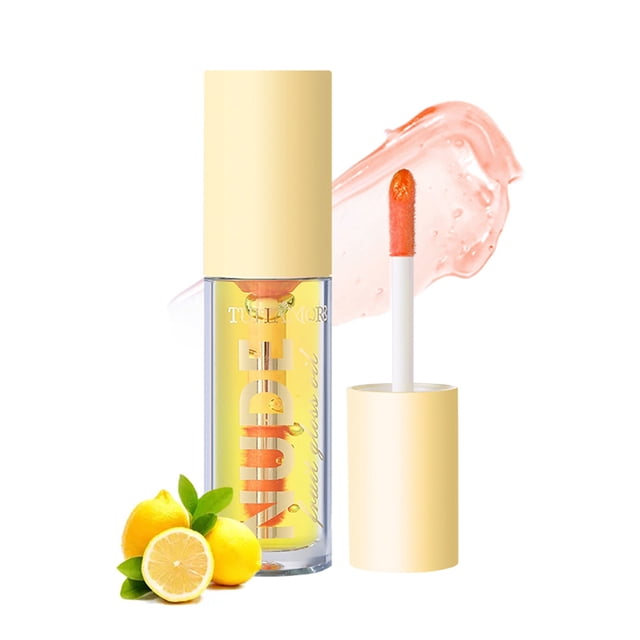 Brillo Labial Hot6sl Acetato En Color Frutas Efecto Espejo 4 Colores 2 Ml