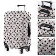 thumbnail image 5 of White Cow Bow Pattern Luggage Cover Fashion Suitcase Cover Baggage Covers Fit 25-28 Inch Luggage (Go Travel), 5 of 5