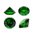 thumbnail image 4 of Zoogamo 120mm Dark Green Diamond Shaped Glass Crystal Paperweight  Home Office Decor & Wedding Favors Decoration with Gift Box, 4 of 6