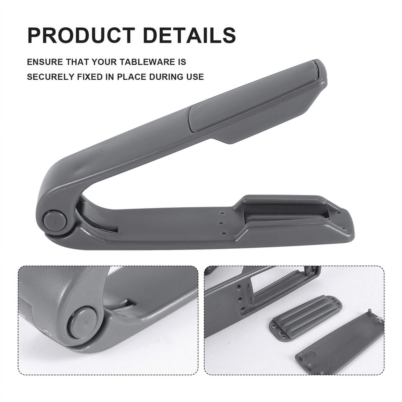 Verpetridure Any Tongs, Any Tableware, Become Kitchen Tongs, Dinner Clips, Kitchen Clips, Size: One size, Gray