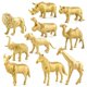 thumbnail image 5 of Figuras Salvajes de animales de realistas Modelo Ciervo Jirafa educativo Juguete Adorno de escritorio Niños Niñas Favores de piezas Magideal Figuras Salvajes, 5 of 6