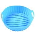 thumbnail image 2 of Homerr Poêle à Griller Poêle à Rôtir Réutilisable Doublures en Silicone pour Friteuse Facile à Nettoyer Sûr Écologique, 2 of 7