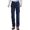 Blue, variant on Men's Winter Lined Jeans for Business and Outdoor Regular Fit Dressy Denim Pants Color Blue Size 38