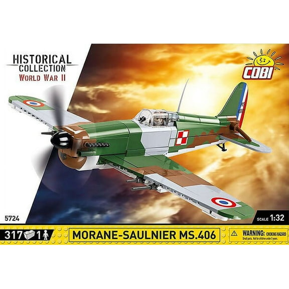 COBI Historical Collection: World War II Morane-Saulnier MS.406