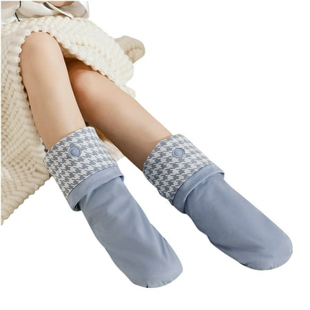 

asdoklhq Heating Clothes for Winter Cute Pet Foot Warming Treasure Foot Warming Artifact Female Winter Heating Pad Shoes Cute Plush Heat Charging Hot Socks
