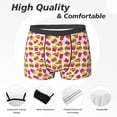 thumbnail image 2 of Mens Underwear Boxer Briefs - Cute Food Delicious Comfort Breathable men's boxer briefs with Flex Waistband, 2 of 7