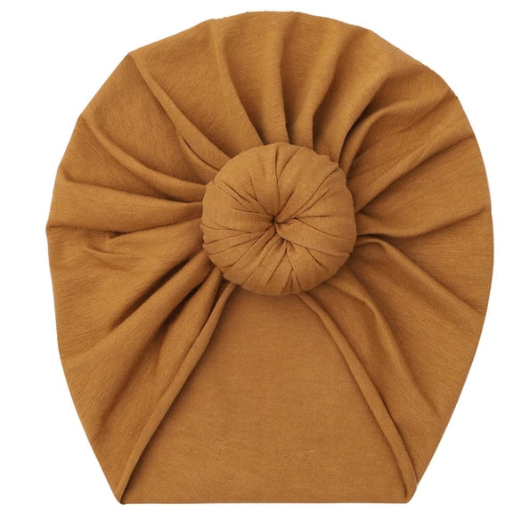 Wdgfv Baby Hats Baby Girls Turban Hat Toddler Kid Hat Big Hair Bow Top Knot Head Wrap