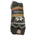 thumbnail image 2 of Dearfoams Men's Cozy Lounge Crew Socks, 2-Pack, Sizes 7-12, 2 of 2