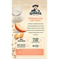 thumbnail image 5 of Quaker Instant Oatmeal, Peaches & Cream, 1.05 oz, 10 Packets, 5 of 9