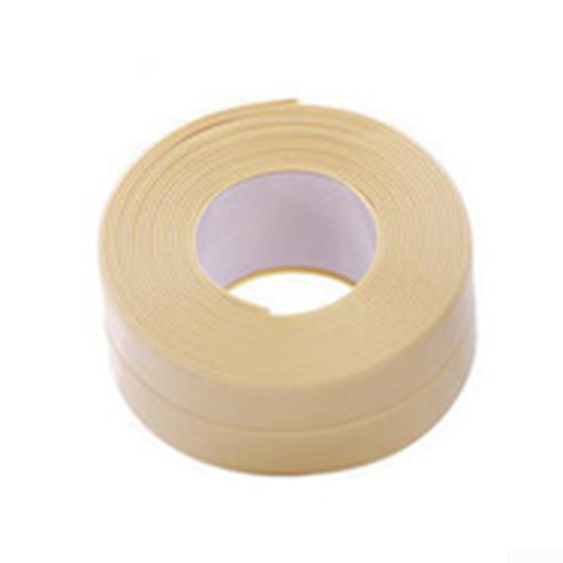 Waterproof Adhesive Kitchen Bathroom PVC Sealing Tape3.8 Sink Caulk Strip Corner 