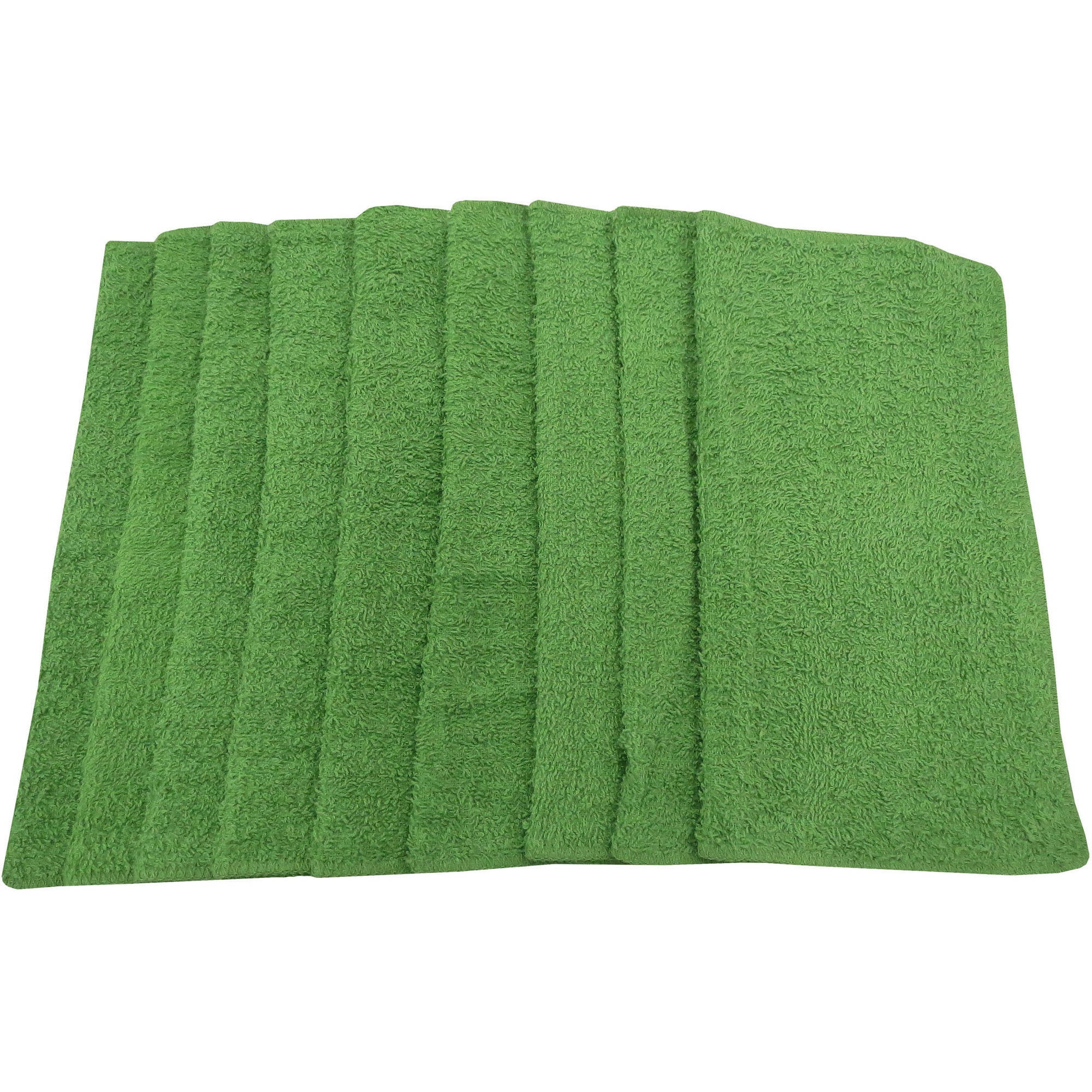 Mainstays 100 Cotton Green Stalk Utility Kitchen Towels, 9 Count