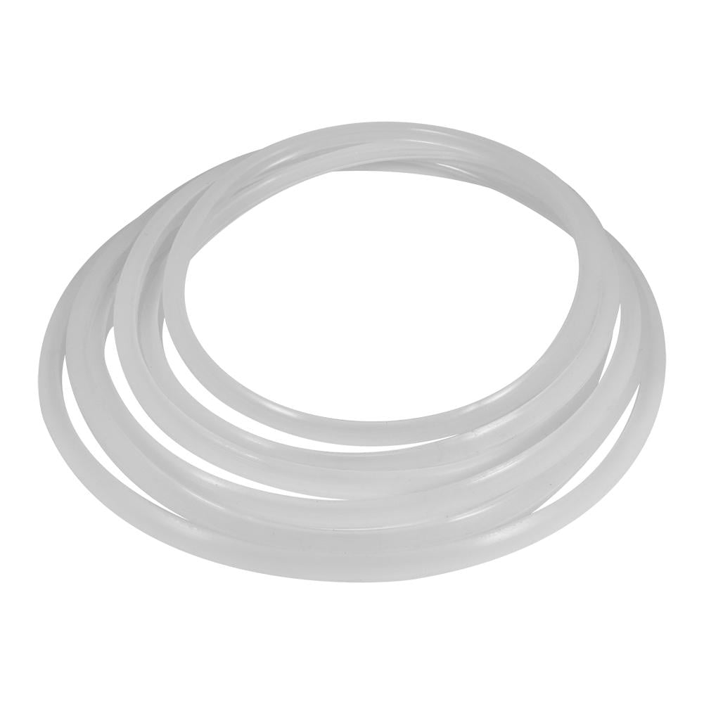 Tnfeeon Sealing Ring for Pressure Cooker Clear Silicone Rubber Gasket Replacement Kitchen Tool 24CM 