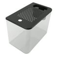 thumbnail image 1 of Small Fish Tank Clear Plastic Aquarium for Goldfish Shrimp Betta Fish  Mini Desktop Enclosure Home Decor, 1 of 7