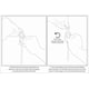 thumbnail image 2 of Set dispensador de jabón Sunrise Premium de vidrio ámbar de 500 ml x 4, 2 of 6