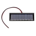 thumbnail image 4 of Panel Solar Epoxi 4 V 0 2 W Cables 8 Células Solares para Proyectos Bricolaje (1 Unidad), 4 of 9