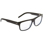 DIOR Blue Black Men's Rectangle Eyeglasses BLACK TIE 190098K54