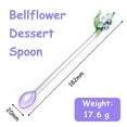 thumbnail image 4 of Glass Stirring Spoon Bells Orchids Flower Stirring Rod Coffee Teas Mixing Spoon Drinkware Stirrer Spoon Restaurant Coffee Mixing Spoon, 4 of 5