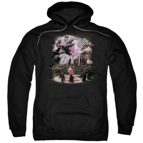 Dark Crystal/Power Mad Adult Pullover Hoodie Sweatshirt Black