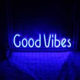 thumbnail image 5 of Led Neon Wall Sign Good Vibes Usb Light Wall Decor Art Neon Sign Festival Light Para Navidad Decoración Del Hogar Dormitorio Oficina Boda Fiesta De Cumpleaños Minnieouse HA020045-00, 5 of 5
