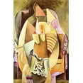thumbnail image 1 of Woman In An Armchair - CANVAS OR PRINT WALL ART, 1 of 1