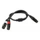 thumbnail image 4 of Cable de audio de doble canal XLR hembra de 5 pines a XLR hembra de 3 pines y 2 canales, 4 of 7