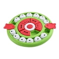 thumbnail image 4 of Juguete rompecabezas para perros, alimentador interactivo para mascotas, juguete antiasfixia, dispensador de comida para mascotas, cuenco alimentador verde, 4 of 8