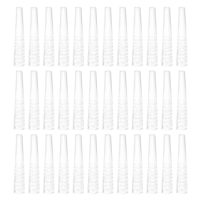50 Pcs Capuchons de Pinces pour Couvrir les Cils, Embouts de Pinces de Greffage, Manchon Protecteur