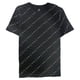 thumbnail image 1 of Skechers Mens Logo Print Graphic T-Shirt blackgreen XS, 1 of 2