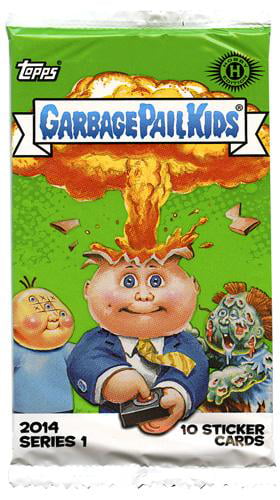 Garbage Pail Kids 2014 Series 1 #11b Paste Trey BLACK Mint