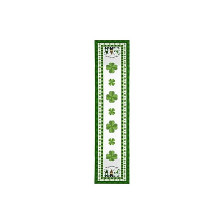 

St Patricks Day Decorations for Home St. Patricks s Day Table Flag Irish Day Lucky Straw Truck Pattern Insulated Stain Resistants Tablecloth Green Decorations