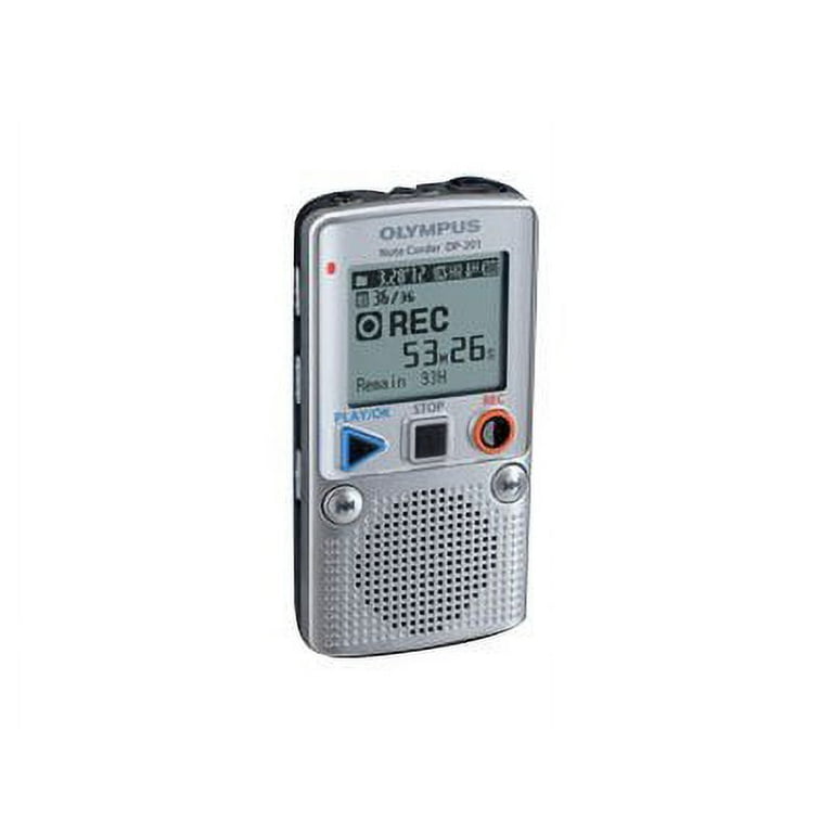 Olympus DP-311 2GB Voice Recorder, Silver with SD Card Slot & Built-in