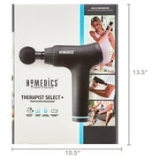 Homedics Active Fit Pro Plus Percussion Cordless Full Body Massage Gun, Black