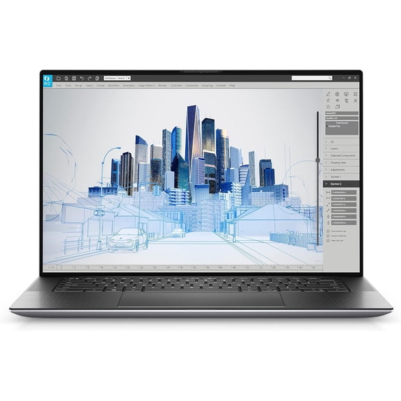 Restored Dell Precision 5560 15.6" FHD+ Mobile Workstation Intel Core i7-11850H 32GB RAM 1TB SSD Windows 11 Pro