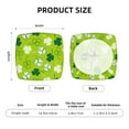 thumbnail image 6 of Gaeub St Patrick's Day7 Square Chair Seat Covers, Stretch Fitted Printed Chair Seat Cushion Cover for Kitchen, Office - One Size, 6 of 9