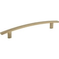 thumbnail image 3 of Elements 859-160 Thatcher 6-5/16" Center To Center Curved Bar Cabinet Handle / Drawer Pull, 3 of 7