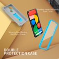 thumbnail image 7 of FITO For Google Pixel 5A Case, Phone Case with Screen Protector and Kickstand (Blue), 7 of 7