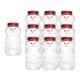thumbnail image 5 of 10 Piezas Botellas de Jugo de Muñeco de Nieve Navidad 500ml para Festivales al Aire Libre Senderismo Rojo, 5 of 9
