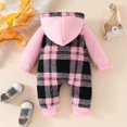 thumbnail image 4 of BLVB Newborn Baby Boys Girls Christmas Clothes Fleece Romper One-Piece Jumpsuit Infant Bodysuit Fall Winter Warm Clothes, 4 of 7