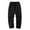 Black, variant on Ediodpoh Men's Relaxed Fit Casual Cargo Hiking Pants Elastic Waist Adjustable Drawcord Lightweight Trendy Pants Mens Pants Black XXXL