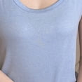 thumbnail image 5 of ITSAME Women's Tank Tops Scoop Neck Stretchy Sleeveless Shirts Summer Tunic Casual Tops Light Blue Size Free Size, 5 of 5