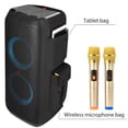 thumbnail image 2 of DQrwqpou Estuche Transporte Malla para Exteriores Bolsas Almacenamiento Altavoz Impermeables para Partybox 310, 2 of 9