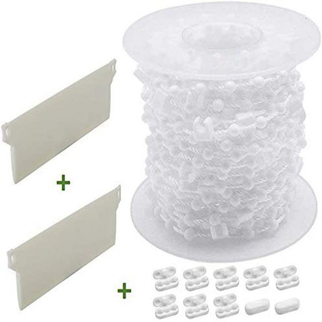 Cuenta de base de 127 mm Placa base de 10 m 2 ganchos para cuentas Juego de accesorios para 10 persianas verticales Sincero Electrónica