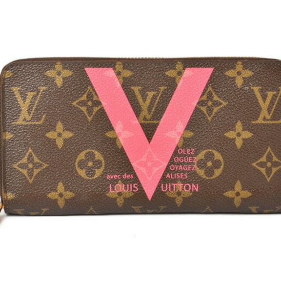 Pre-Owned Louis Vuitton LOUIS VUITTON Long Wallet Zippy Monogram M60936 (Good)