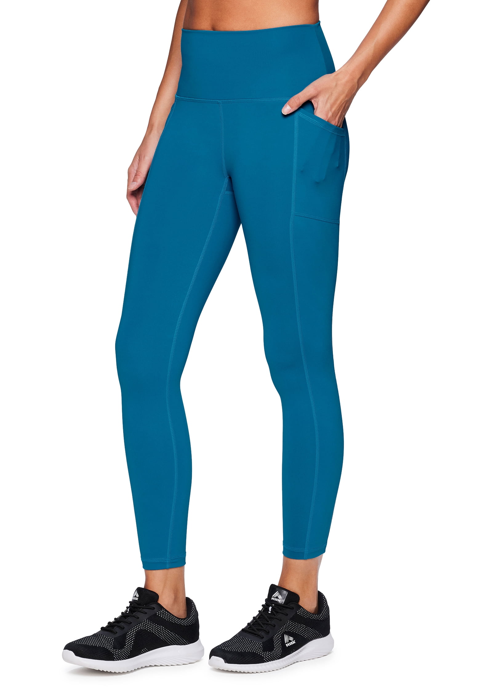 RBX, Pants & Jumpsuits, Rbx Leggings Medium Camo Army Print Elastic Pull  On Waist Pockets Gym Athleisure